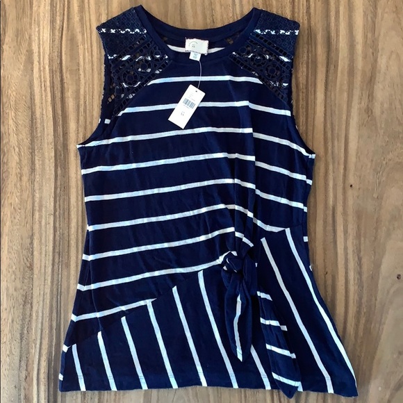 Anthropologie Tops - Anthropologie Striped Shirt NWT S